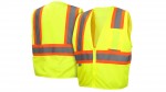 RVZ2210SE Self Extinguishing Lime Safety Vest