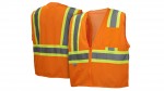 RVZ2220SE Self Extinguishing Orange Safety Vest