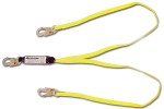 Shock Absorbing Lanyards - Dual Leg Web Pack-Style (100% Tie-Off) 440A