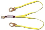 Shock Absorbing Lanyards - Dual Leg Web Pack-Style (100% Tie-Off) 444A