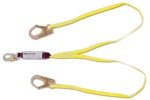 Shock Absorbing Lanyards - Dual Leg Web Pack-Style (100% Tie-Off) 442A