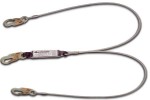 Shock Absorbing Lanyards - Dual Leg Rope & Wire Rope Pack-Style (100% Tie-Off) 480A