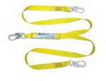 Shock Absorbing Lanyards - Dual Leg Web Pack-Style (100% Tie-Off) 490A-DL
