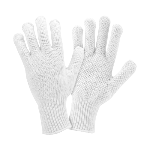 West Chester Protective Gear K708SKW Dotted String Knit Gloves