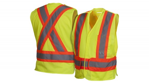 RCA2710X2 Lime Safety Vest