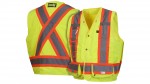 RCMS2810SE Self Extinguishing Lime Safety Vest